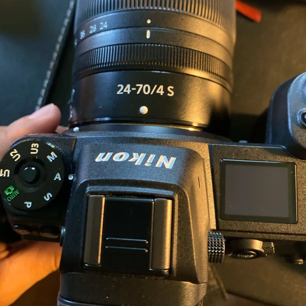 Nikon Z6 camera with 24-70/4S lens